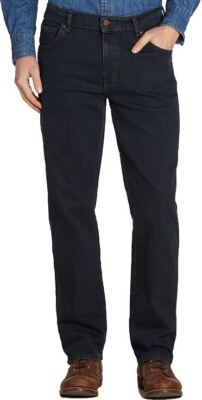 Wrangler Texas Stretch Men's Classic Fit Indigo Jeans 1217500