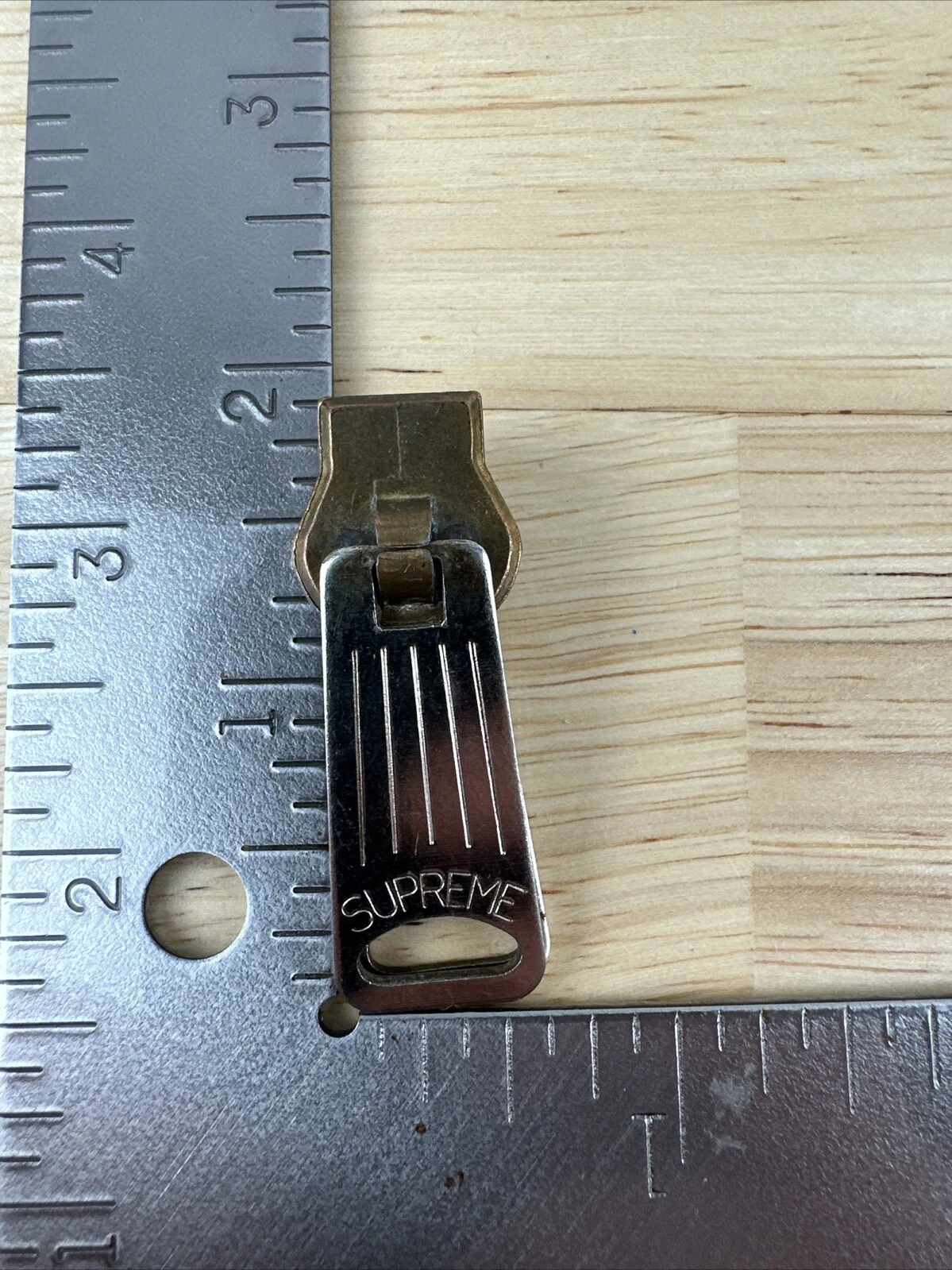 Supreme Double Face Remplacement Fermeture Éclair Tire Slider USA Veste Réparation