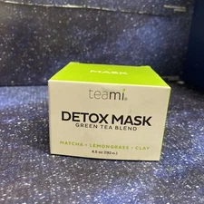 Teami Green Tea Blend Detox Mask - Matcha, Lemon Grass & Clay 6.5 Oz