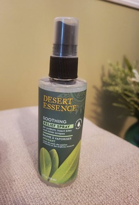 (2) Bottles Tea Tree Oil Relief Spray By Desert Essence, 4oz each
