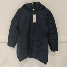 NWT DEFECT Cole Haan Men's Quilted Heavyweight Parka Blue Size XL 300 GG002