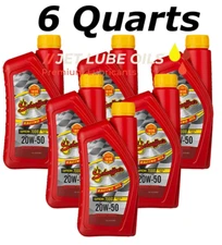 Schaeffer's 705 20w-50 Supreme 7000 Synthetic Plus Racing Oil 6 Quarts