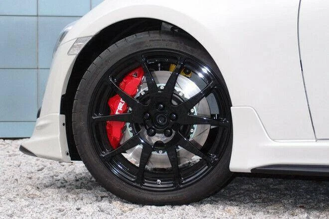 Juego de 8 calcomanías de pinza de freno para pegatina TRD Toyota -Alta temperatura - Opciones de color - RÁPIDO Foto 3 de 4