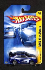 2008 Hot Wheels #31 New Models 31/40 '08 FORD FOCUS Blue Variant w/Chrome 10 SP