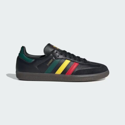 Adidas Originals Samba Og IN Schwarz Und Jamaica UK 6 - US 6.5 - Eu 39 1/3