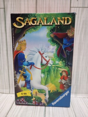 Sagaland Game By Ravensburger 2011 Made In Czech Republic 