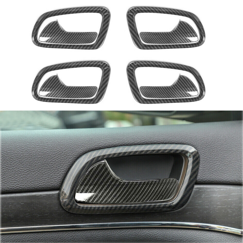INFINAUTO Silver ABS Door Handle Covers For Jeep Cherokee 2014-2023 – Scratch Protection & Style - View #5