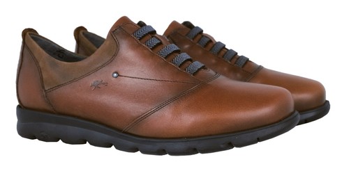Fluchos Susan: Zapatos Para Mujer Confort Planos Marrón Piel Ligero F0354 - Foto 3 di 6