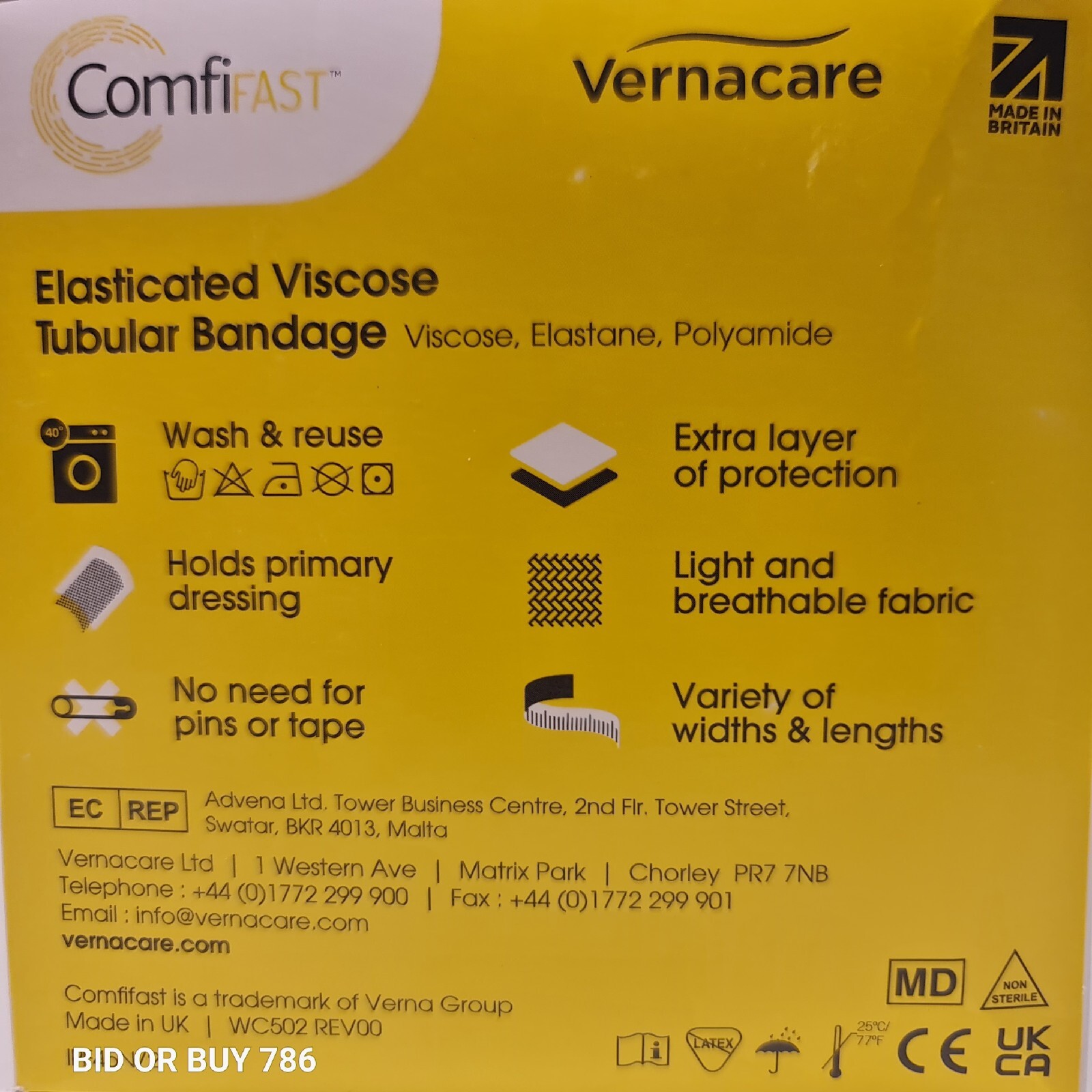 Tubular Bandage Eczema Dry Skin Elasticated Viscose Tubular Dressing eBay