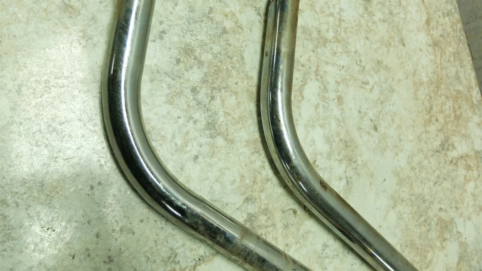 82 Honda CB 900 C CB900 Custom outer right left muffler pipe exhaust headers - Image 4 of 4