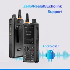 Anysecu T60 4G Network Radio Android 8.1 WIFI Poc Radio Zello REAL-PTT Echolink