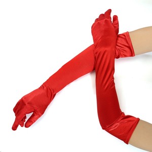21-034-Long-Stretch-Satin-Bridal-Wedding-Prom-Dress-Halloween-Costume-Opera-Gloves