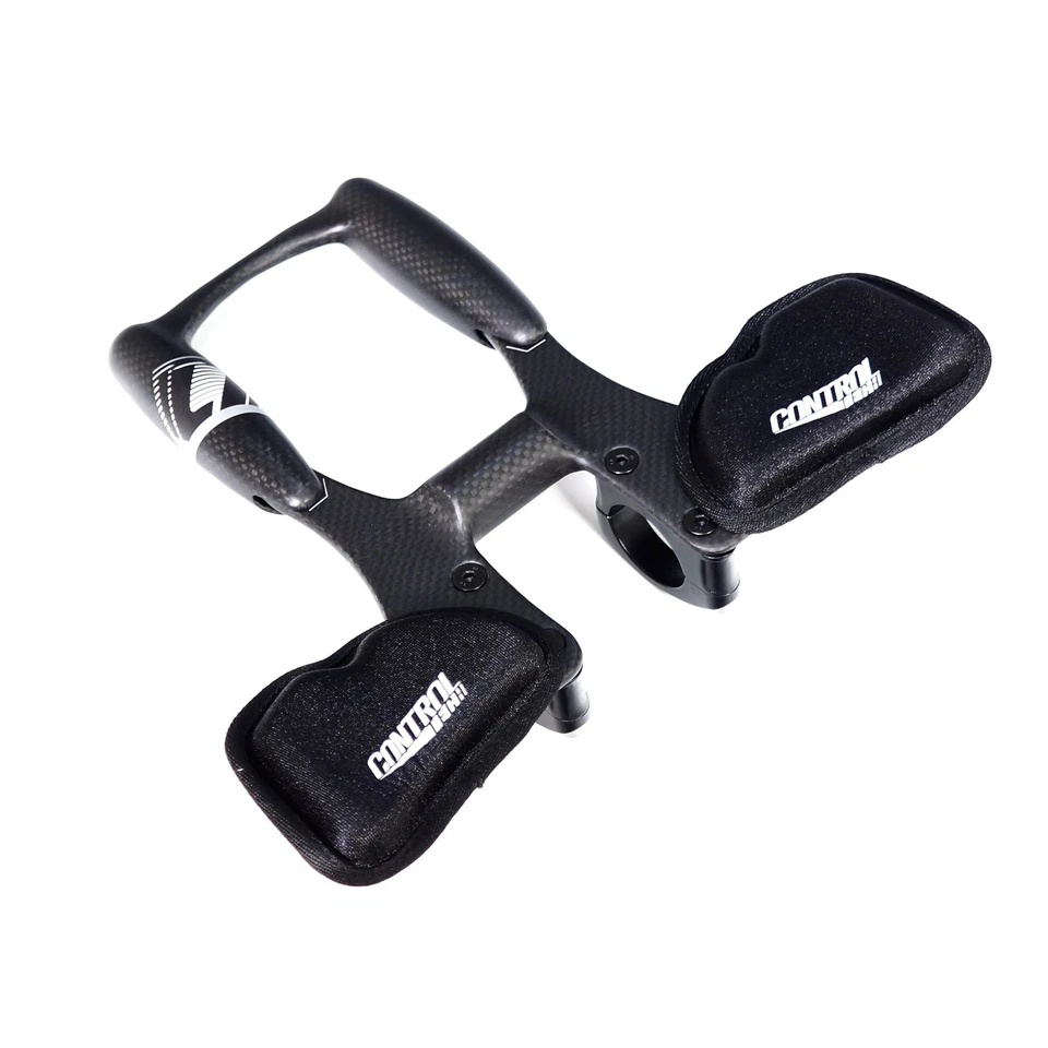 Controltech Aero Cockpit Triathlon 31.8mm Carbon Bicycle TT Arm Rest Handlebar - Image 2 of 4