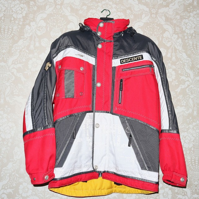 DESCENTE Mens Vintage FIX SUISSE SKI Team Jacket Size 52/L eBay