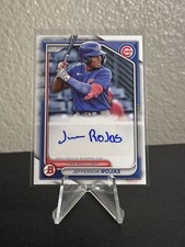 2024 Topps Bowman Jefferson Rojas #PPRA-JR Prospect Paper Autograph Cubs🔥