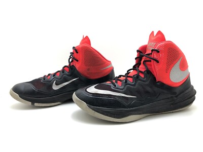 Nike Prime Hype DF 2 Herren Sneaker Gr. 43 Turnschuhe Basketballschuhe Schwarz