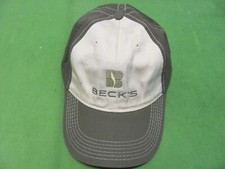 Beck's Hybrid Seeds Logo Adjustable Snapback Baseball Hat/Cap Made In USA