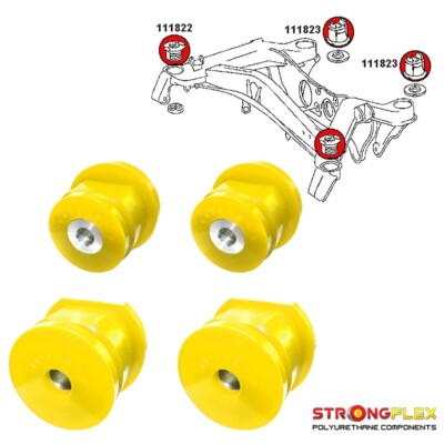 Strongflex Kit Busches SPORT für hinteres Untergestell Mercedes SL R129