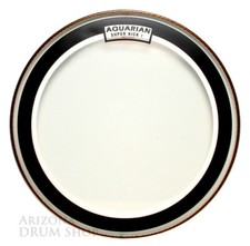 AQUARIAN 20" Super Kick I Clear , Single Ply Bass Head SKI20 - IN STOCK 