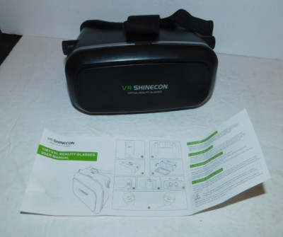 PREOWNED VR SHINECON VIRTUAL REALITY GLASSES 6'' X 3'' SMARTPHONE