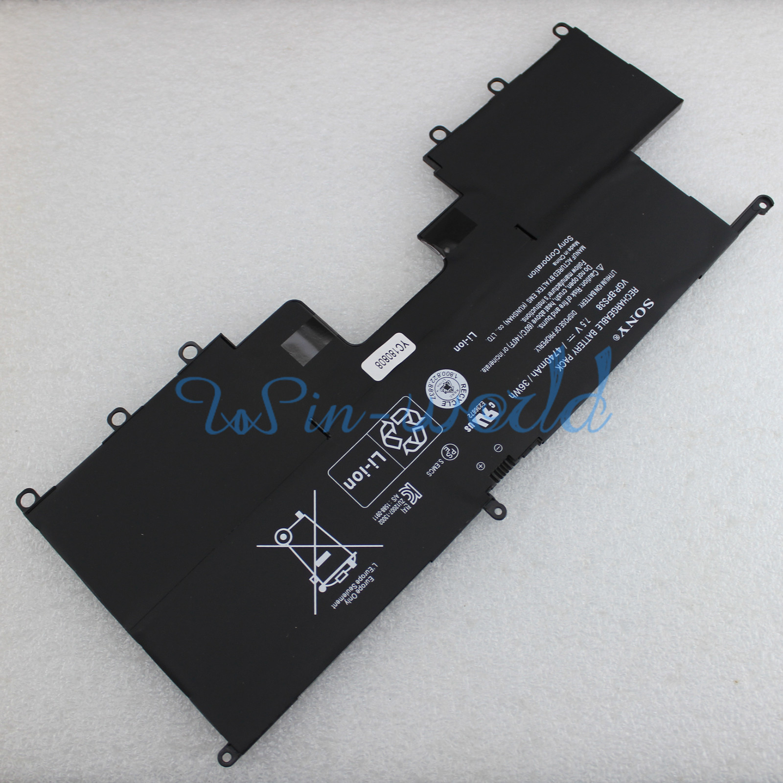 ew Genuine VGP-BPS38 Laptop Battery for SONY SVP13 Pro13 Pro11 series akku
