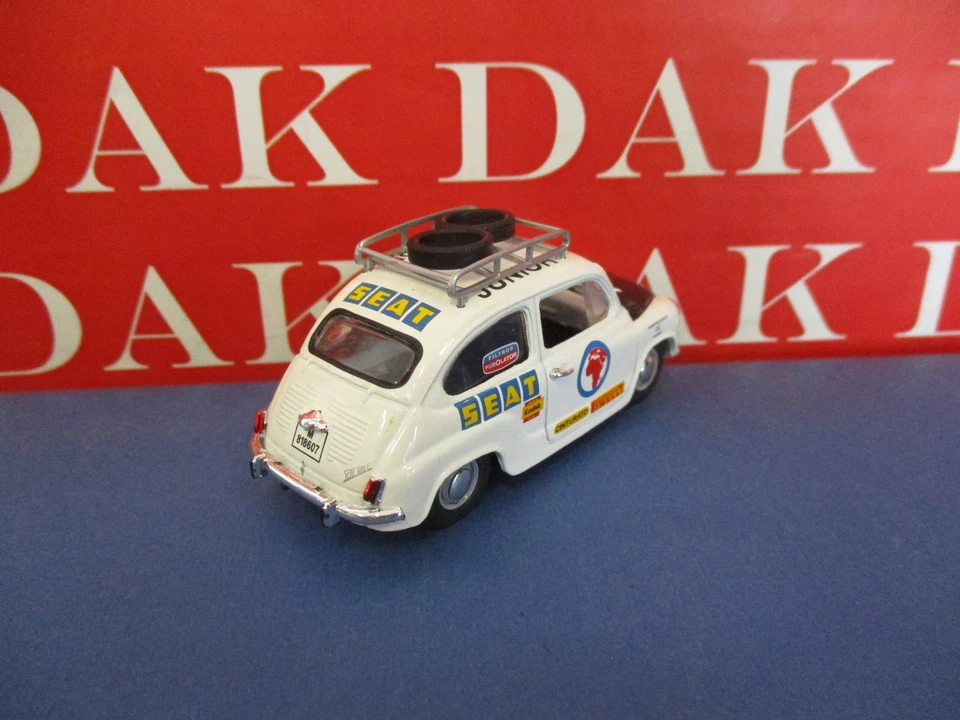 Die cast 1/43 Modellino Auto Seat 600 E Rally Tour Africa 1970 by Solido - Immagine 3 di 4