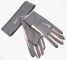 nike women's run headband and glove set
