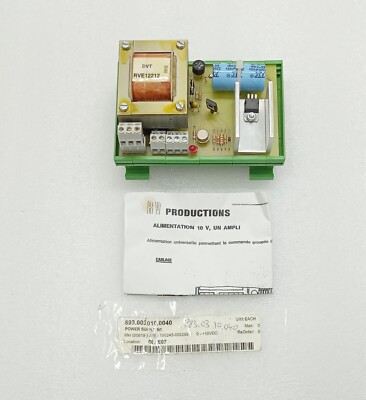 RVE Stromversorgung N1 Alimentation 10 V / RVE 190245-002268