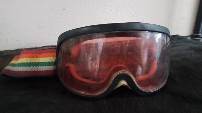 VtG 80s Sanbuee P 80 Snow Ski Goggles Adjustable rainbow 