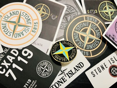 Stiker Brand Ultras Casual Brands Spilla +15 Adesivi STONE ISLAND