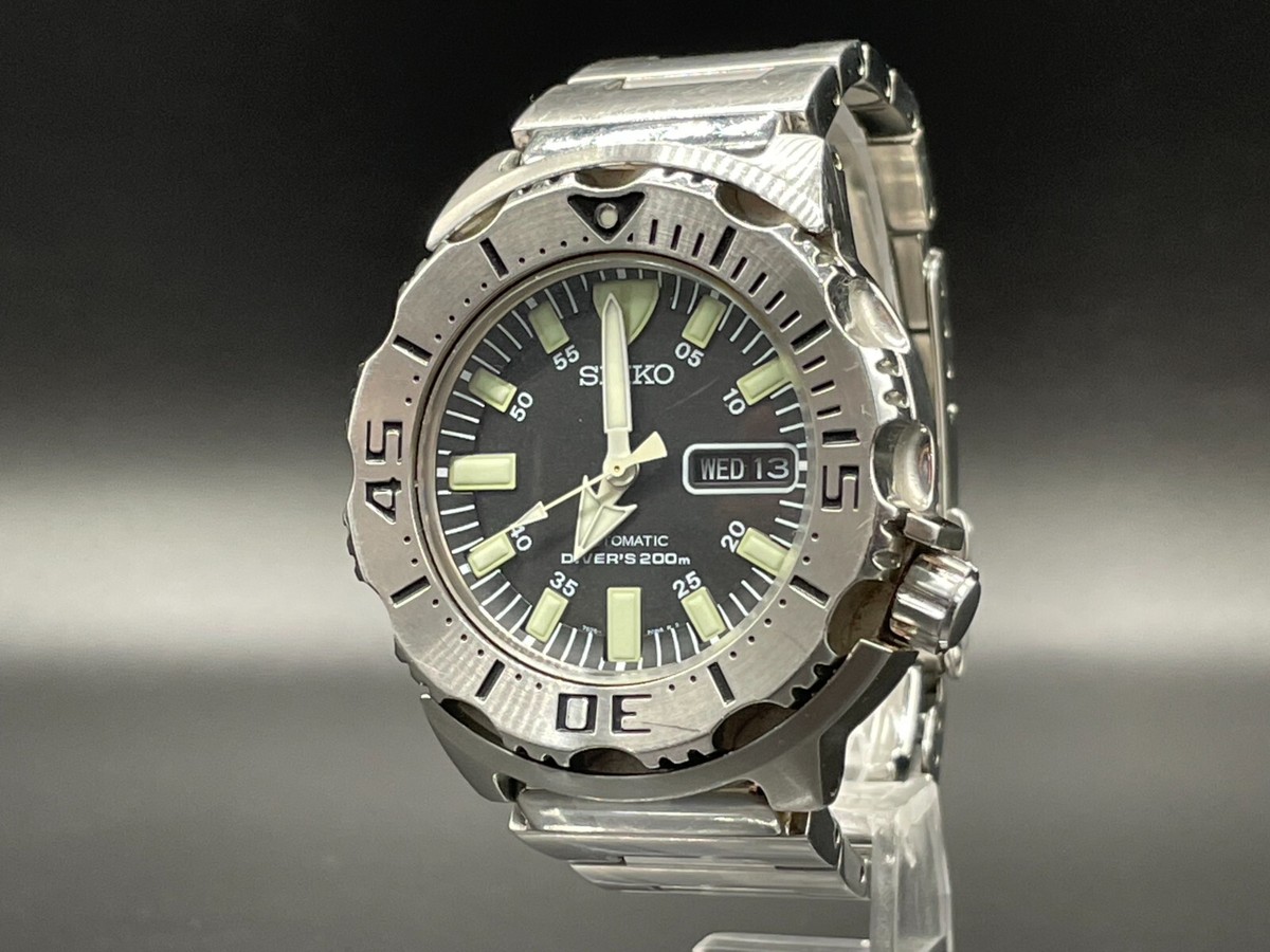 Seiko Men's Black Watch - 7S26-0350 for sale online | eBay