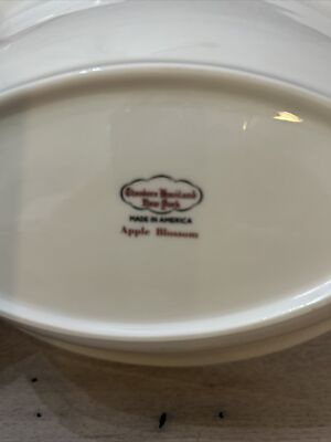 Theodore Haviland  Theodore Haviland New York vegetable serving bowl Apple Blossom pattern, 9\
