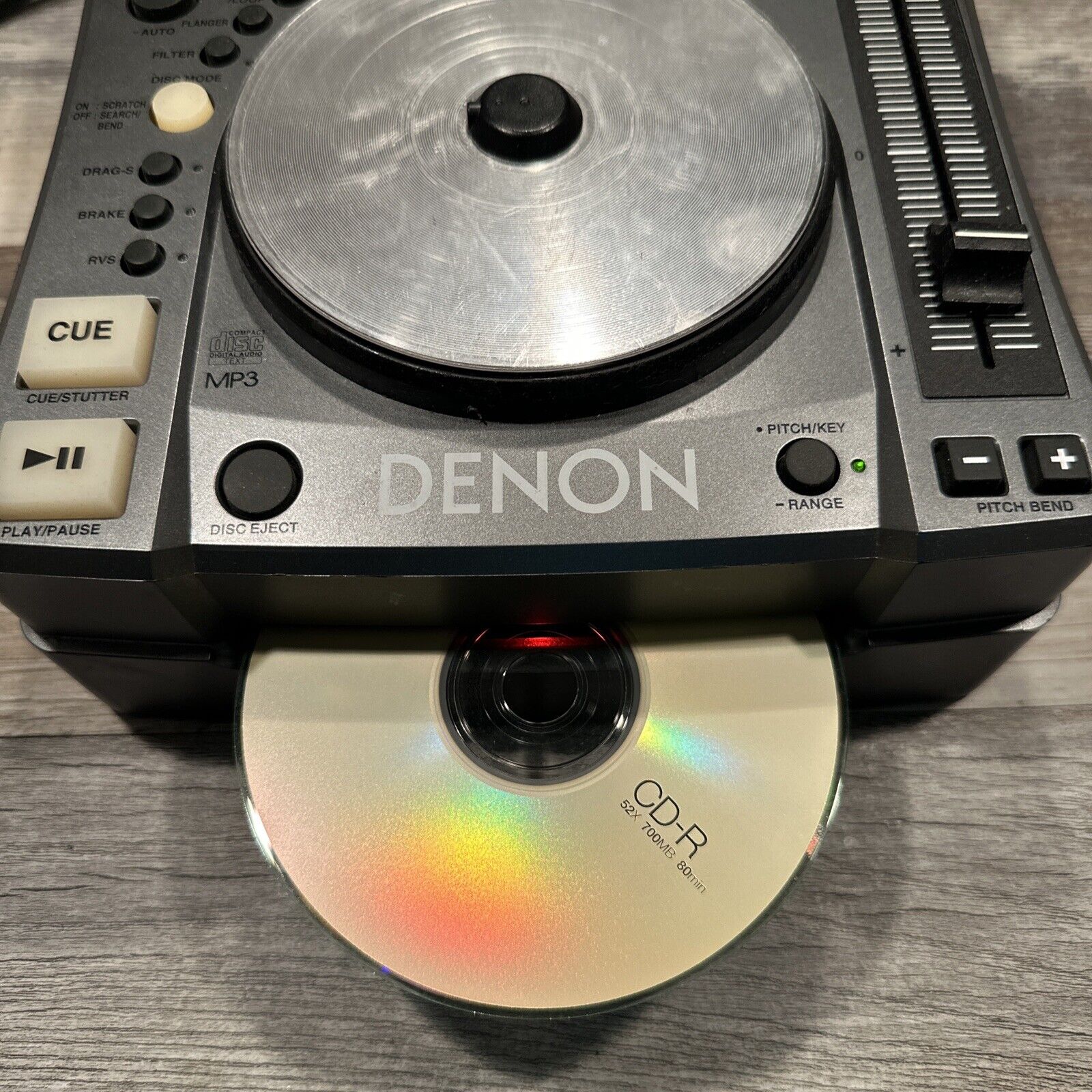 Denon DN-S1000 Professional DJ Turntable Tabletop CD CDJ MP3 