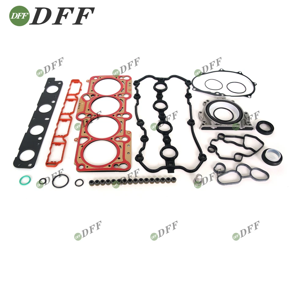 Kit de juntas de sellado de aceite de reparación de motor Elring para 2.0TFSI VW GTI EOS Audi A3 A4 TT Foto 2 de 4