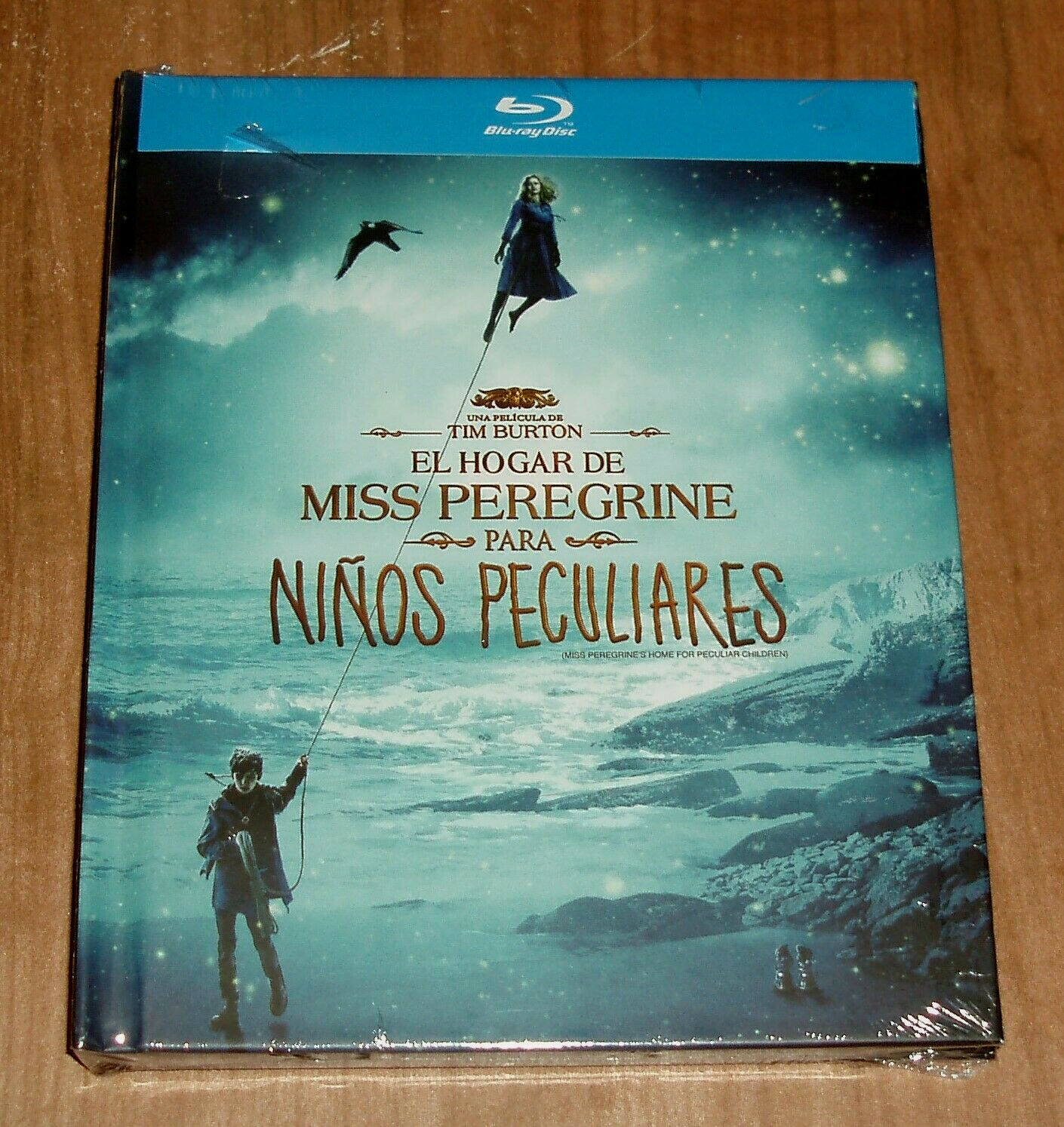 El Hogar de Miss Peregrine para Niños Peculiares Digibook Blu-Ray+Libro Nuevo