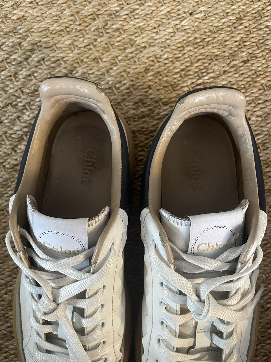 【Chloe】 Chloe - Frankie Low-Top Sneaker - White - 39 | eBay