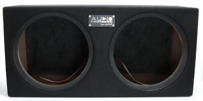 Audio System G 12-2 EVO MDF Subwoofer Doppel Leergehäuse für 2 x 30 cm (12'') 