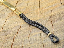 NEET Loop End Deployment Clasp Nylon Cord Vintage NOS Unused Watch Band Ladies