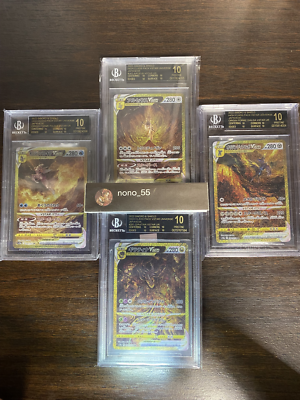 BGS 10 BLACK LABEL POKEMON GIRATINA ARCEUS PALKIA DIALGA express 1