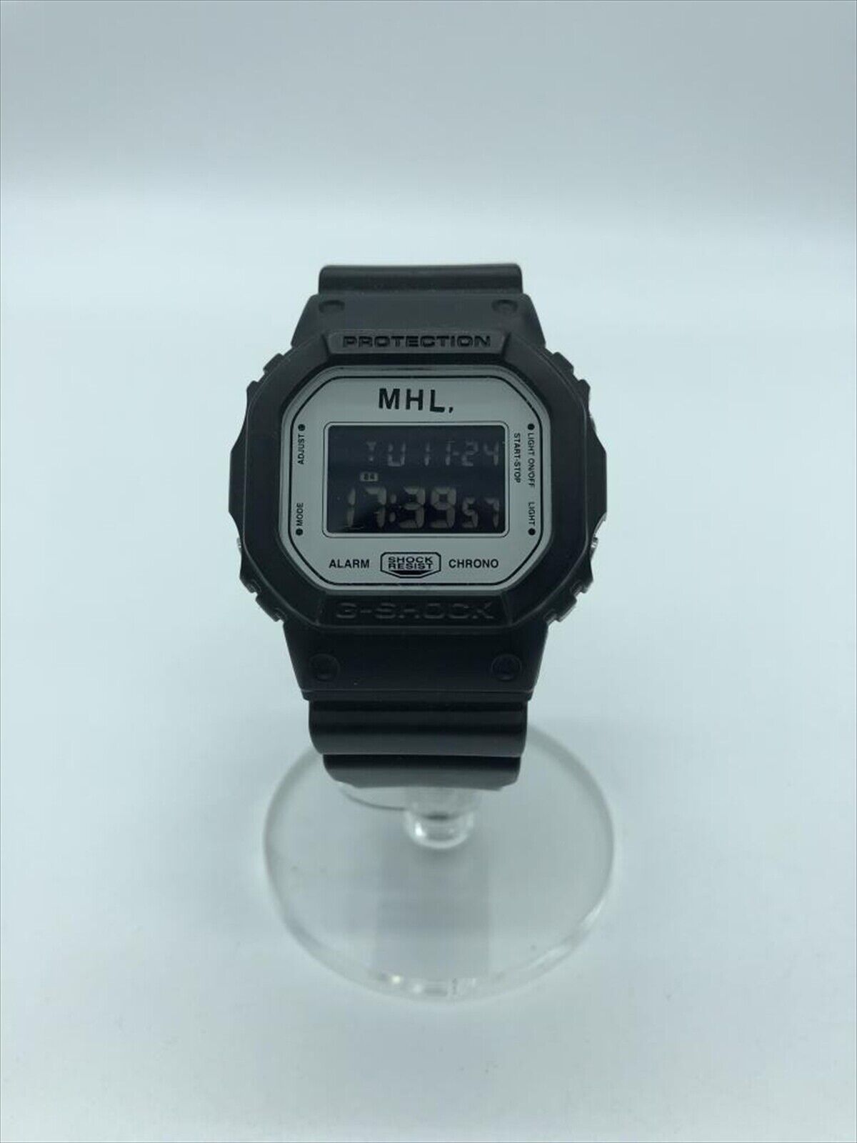 Casio G-Shock x MHL MARGARET HOWELL Japan Black Limited Watch DW-5600VT USED