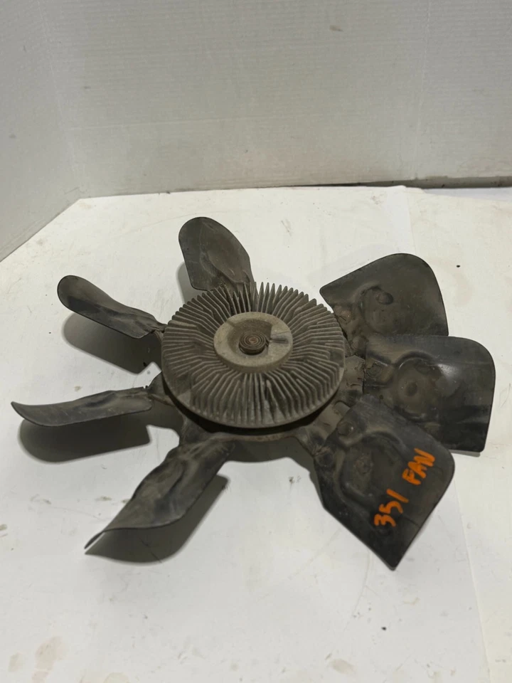 Ford F150 1996 F250 F350 351 W motor 5,8 L ventilador de refrigeración del radiador usado OEM Foto 2 de 4