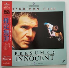Presumed Innocent Japanese Imported Laserdisc w/OBI Harrison Ford Japan