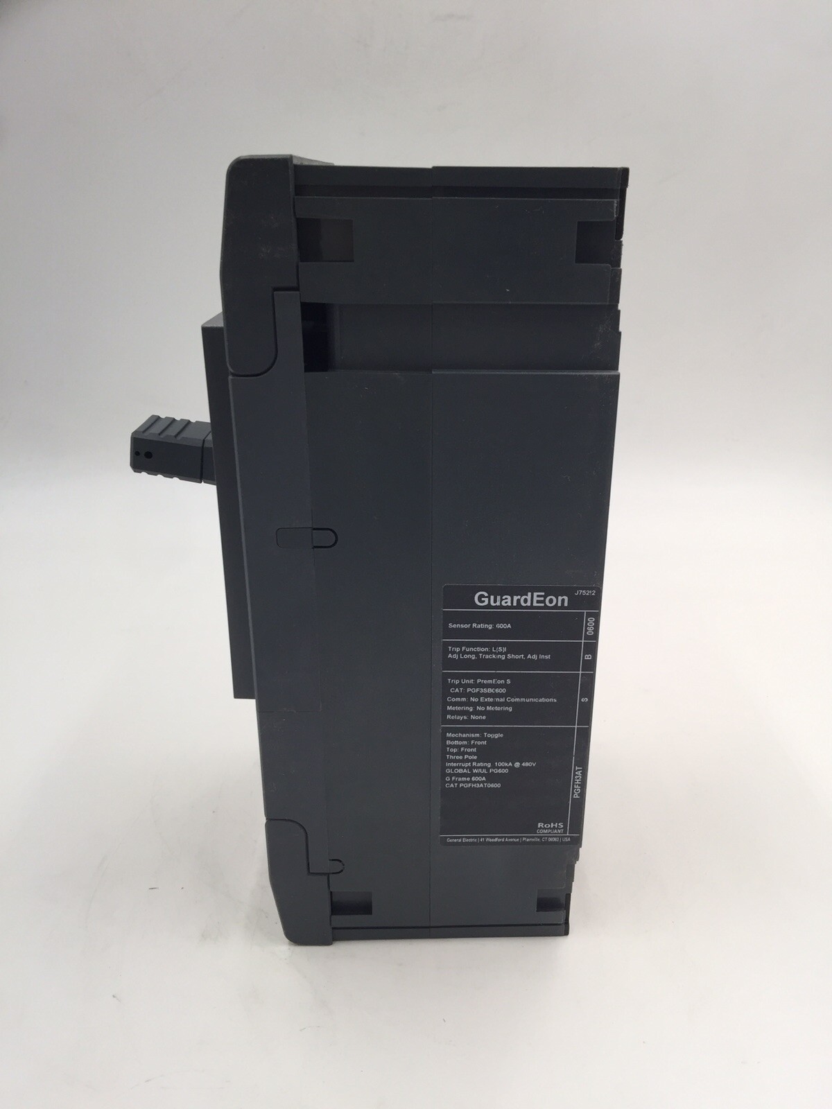 HOUSTON STOCK NEW GE PGFH3ATSB0600 GUARDEON 600 AMP TYPE PG600 FREE ...