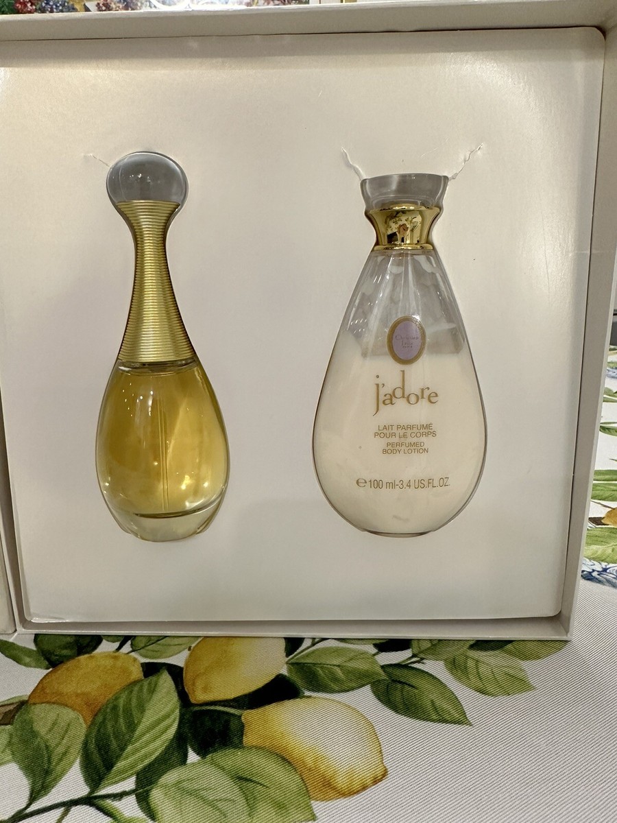 DIOR J'ADORE 2 PIECE GIFT SET EAU DE PARFUM SPRAY 50ML 1.7 Fl. oz