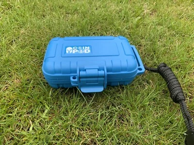 Coin Pod (duo) Metal Detecting/mudlarking finds Box/case With Photo Scale.