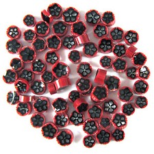 Chinese Bellflower Murrine 1104-96 Millefiori COE 96 Glacial Art Glass Fusing