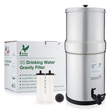 British Berkefeld 8.5L Gravity Water Filter System +2 Ultra Sterasyl Filters NEW