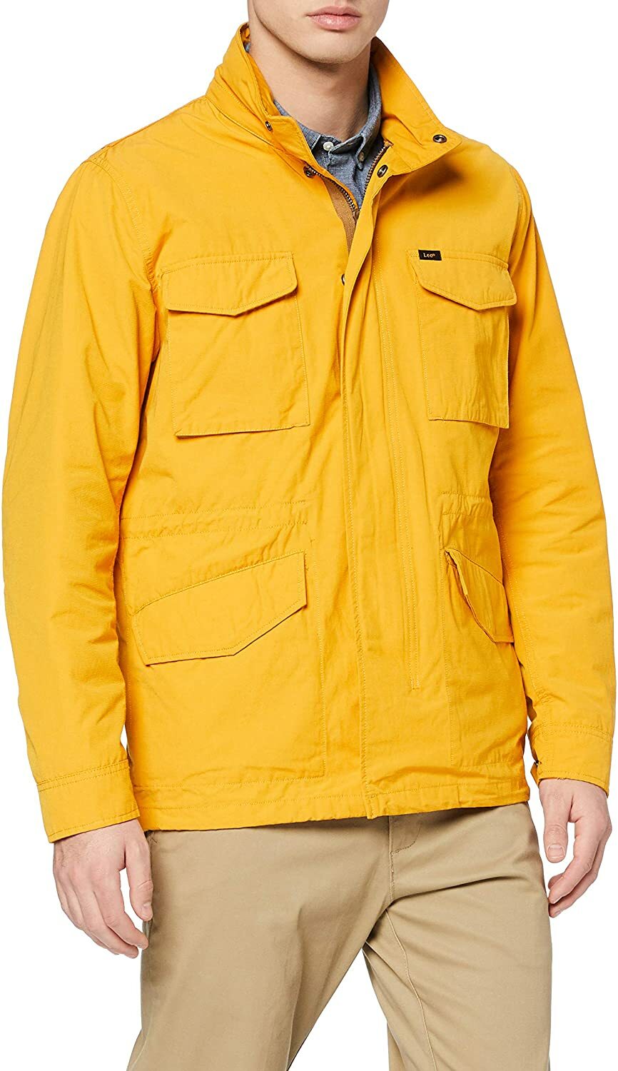 ALTRA Lee Giacca da Campo Uomo Giallo Dorato M