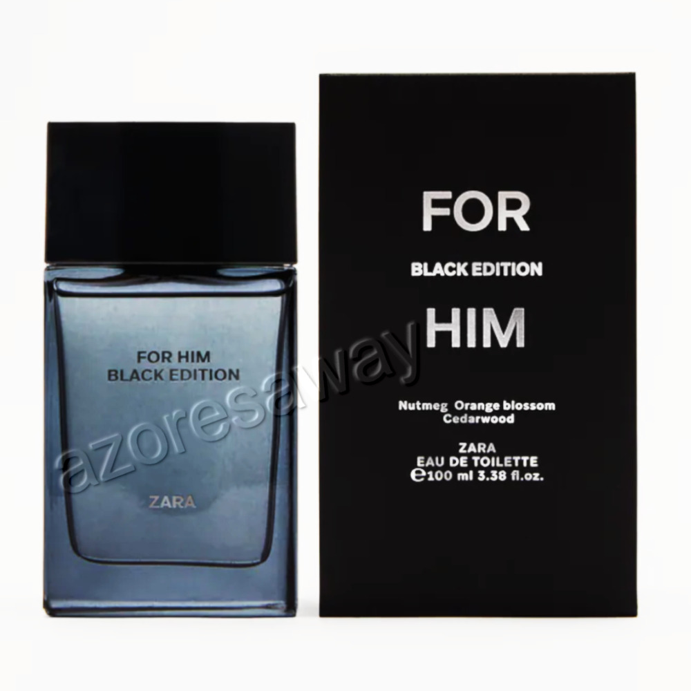 Zara for Him Black Edition Smells Like Confidence and Style