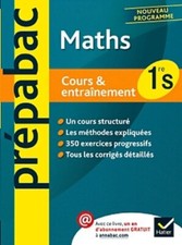 Maths 1re S - Prépabac Cours & entraî... - Jean-Dominique Pi... - V1960229